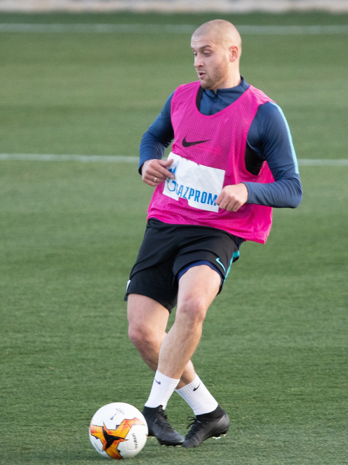 «Газпром»-тренировочные сборы в Испании: 31 января, вечерняя тренировка