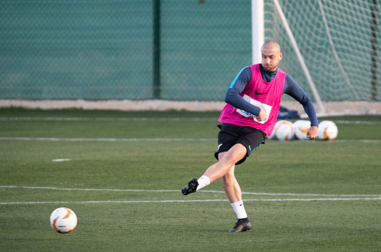 «Газпром»-тренировочные сборы в Испании: 31 января, вечерняя тренировка