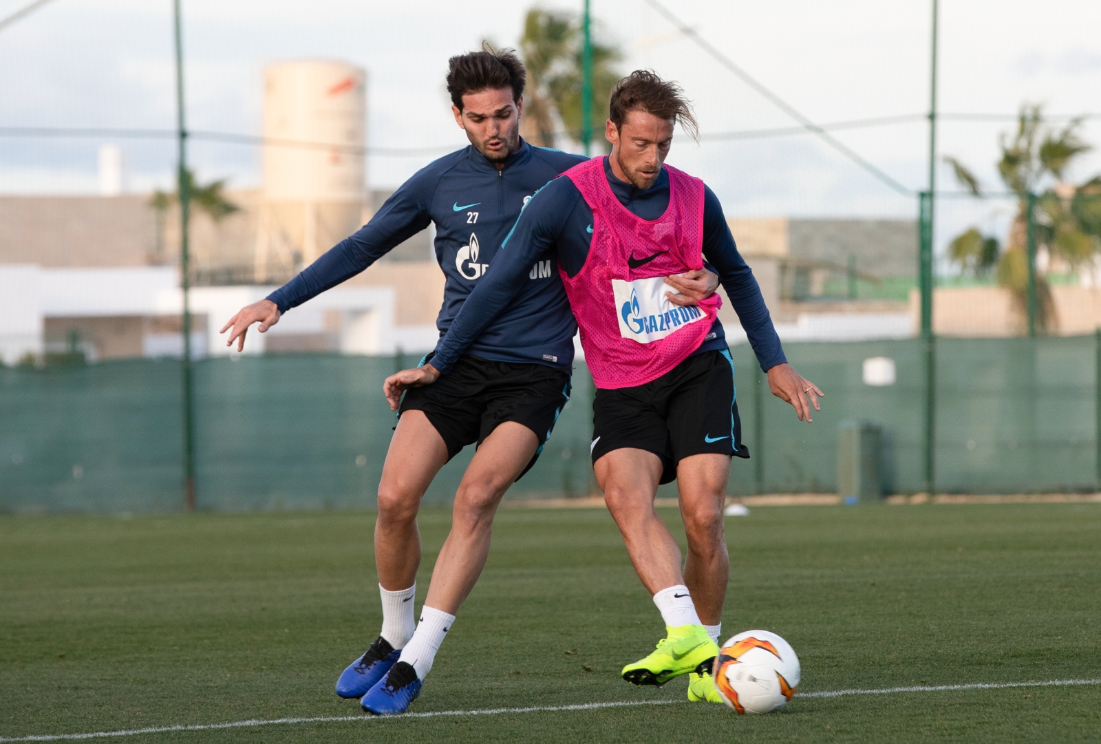 «Газпром»-тренировочные сборы в Испании: 31 января, вечерняя тренировка