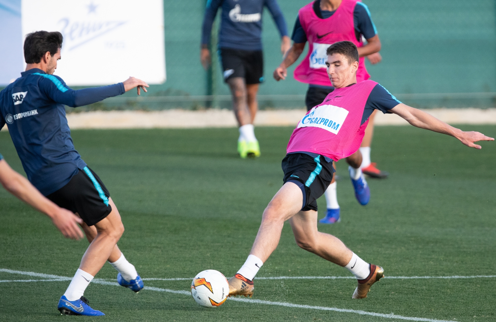 «Газпром»-тренировочные сборы в Испании: 31 января, вечерняя тренировка