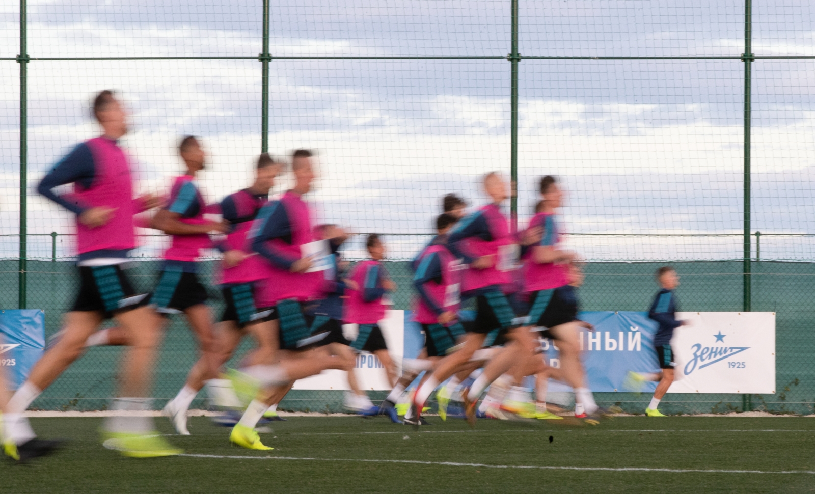 «Газпром»-тренировочные сборы в Испании: 31 января, вечерняя тренировка