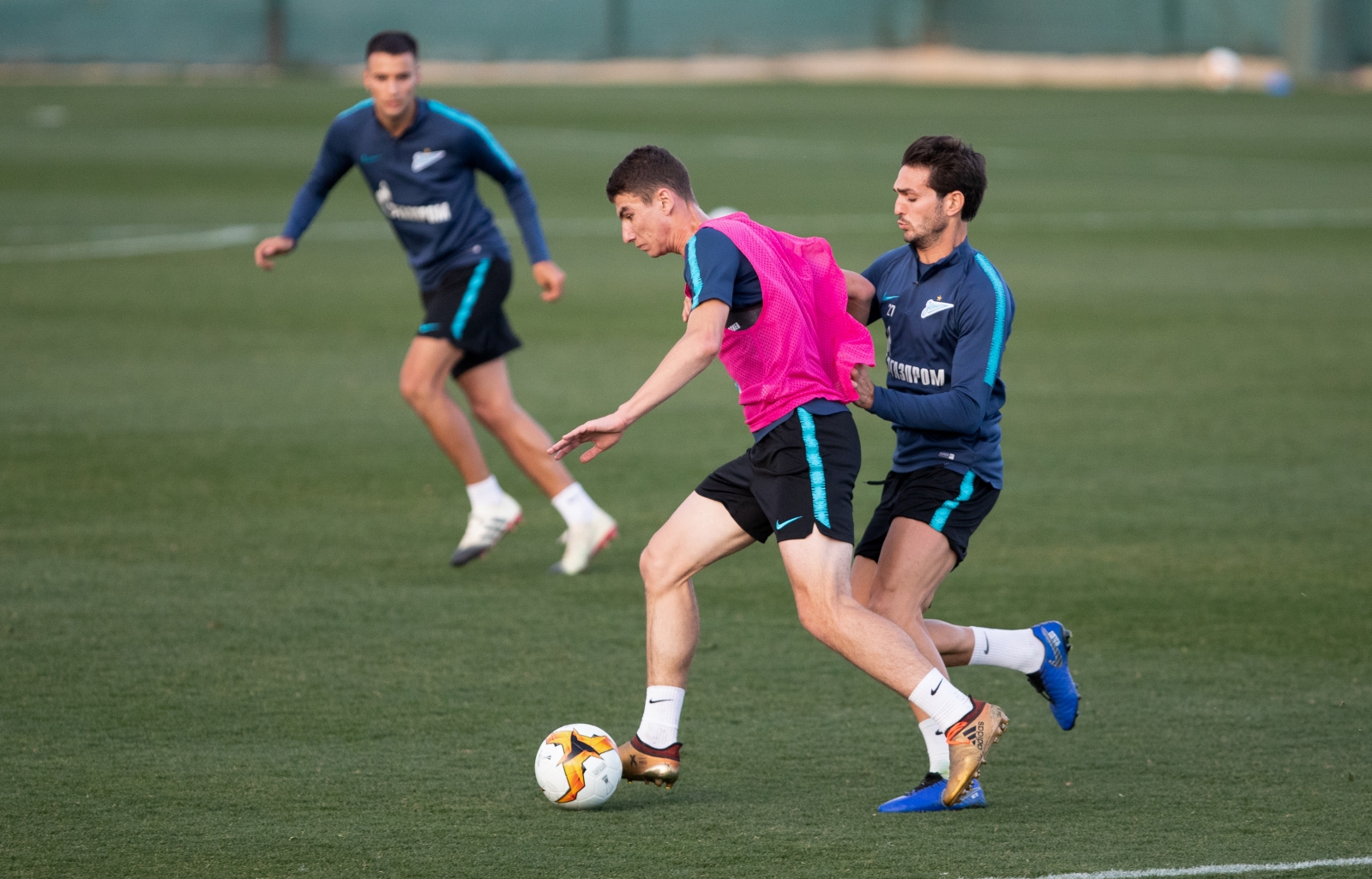 «Газпром»-тренировочные сборы в Испании: 31 января, вечерняя тренировка