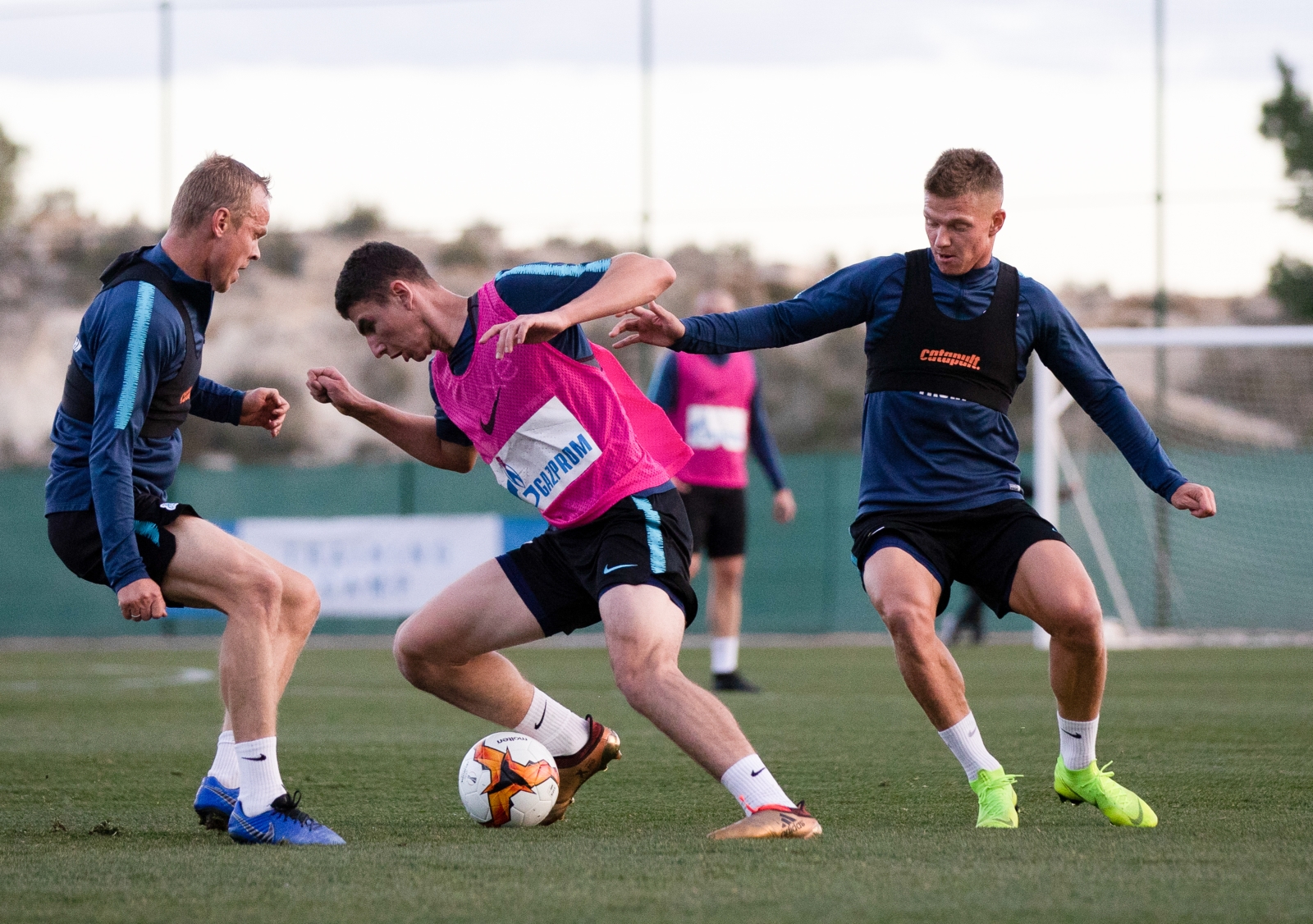 «Газпром»-тренировочные сборы в Испании: 31 января, вечерняя тренировка