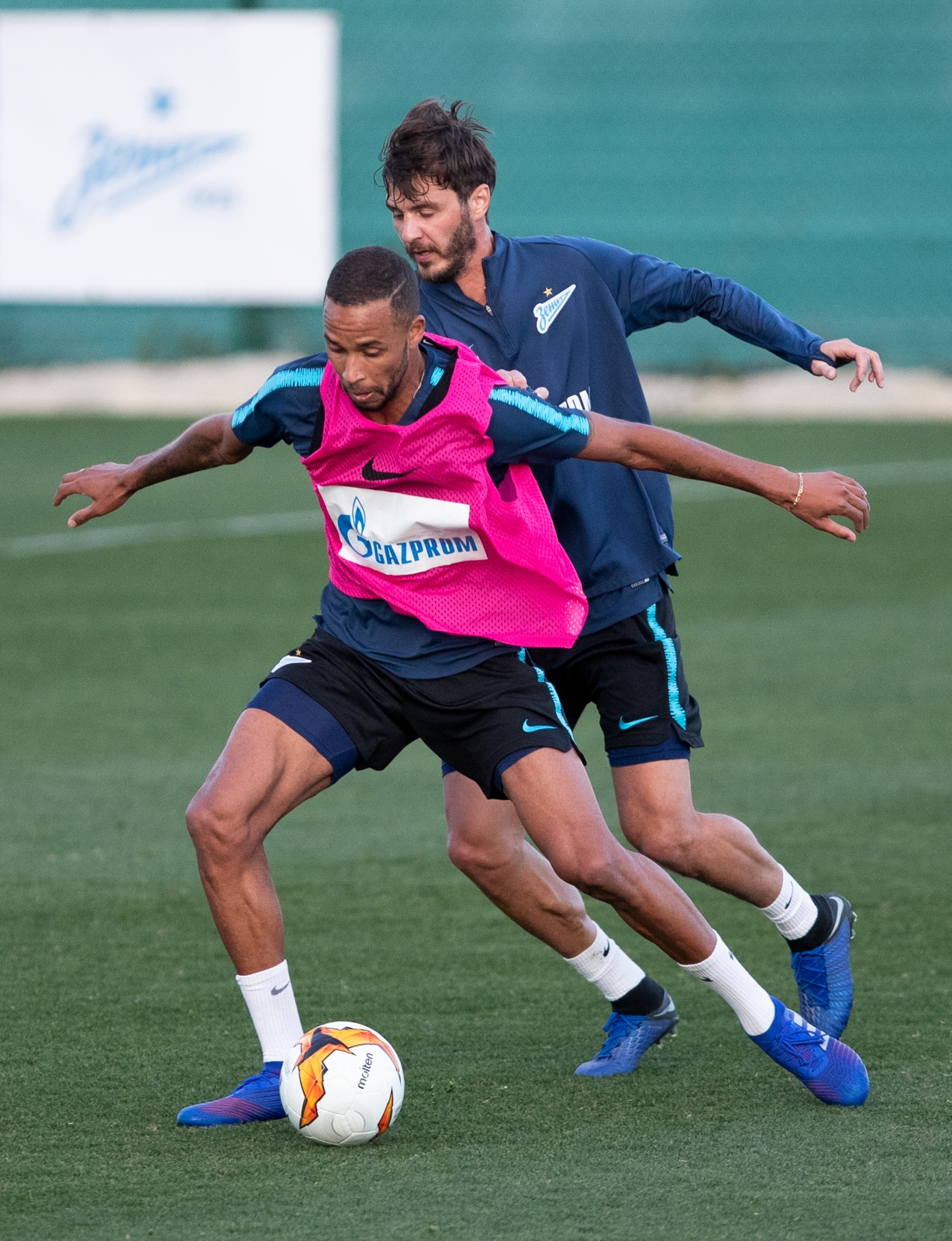 «Газпром»-тренировочные сборы в Испании: 31 января, вечерняя тренировка