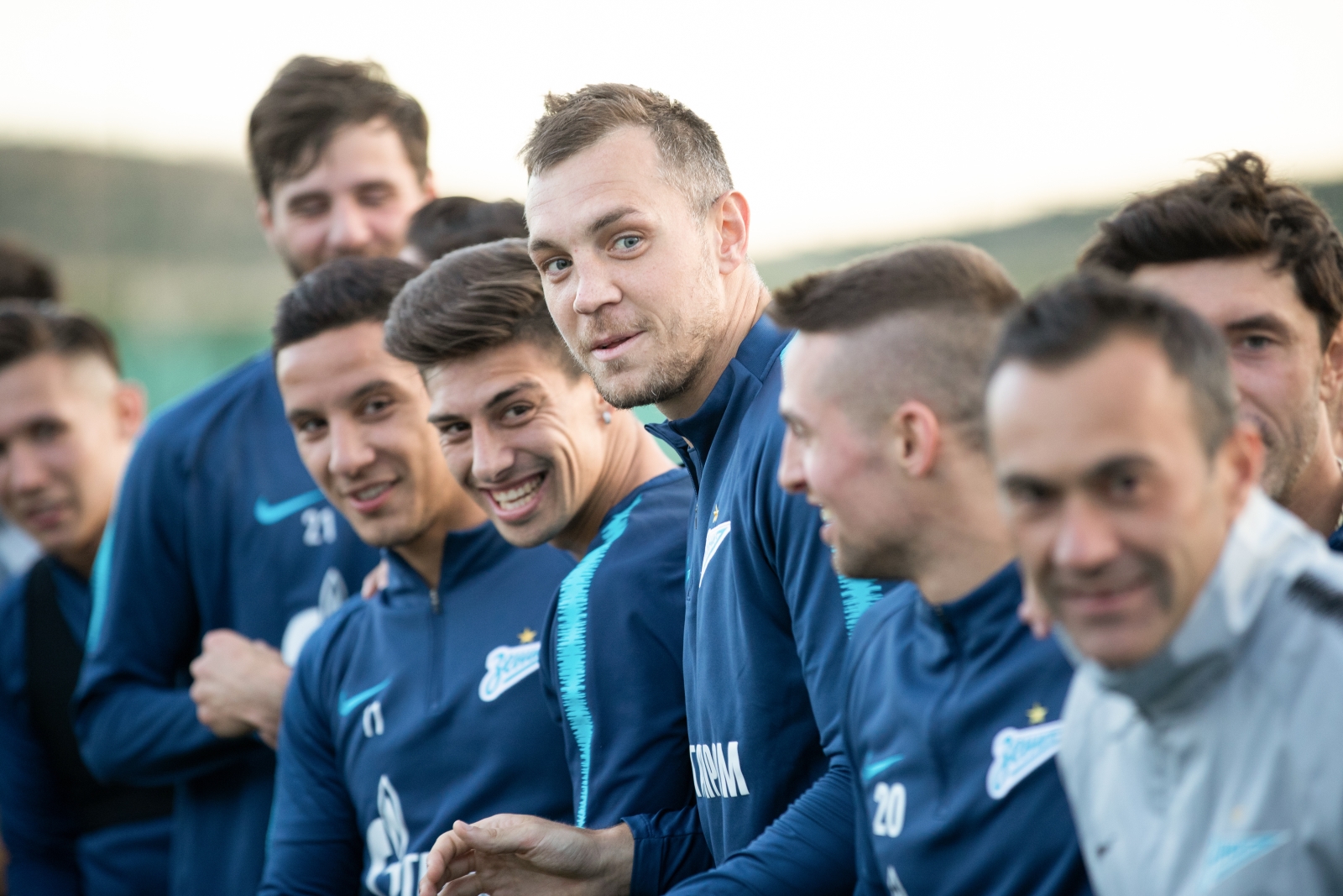 «Газпром»-тренировочные сборы в Испании: 31 января, вечерняя тренировка