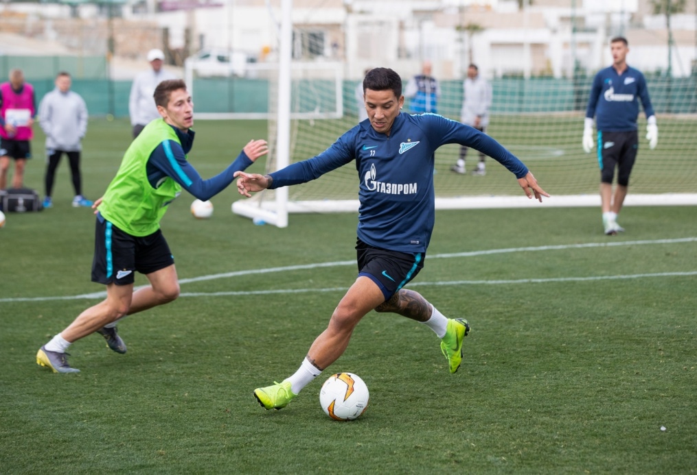 «Газпром»-тренировочные сборы в Испании: 1 февраля, утренняя тренировка