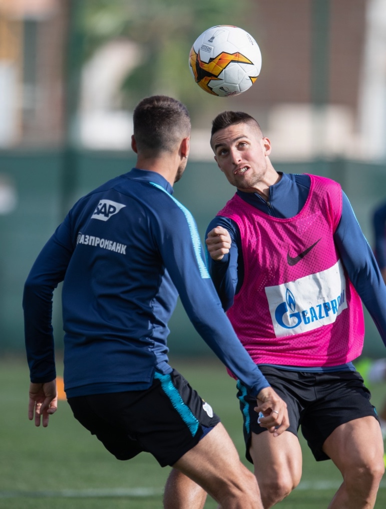 «Газпром»-тренировочные сборы в Испании: 1 февраля, утренняя тренировка