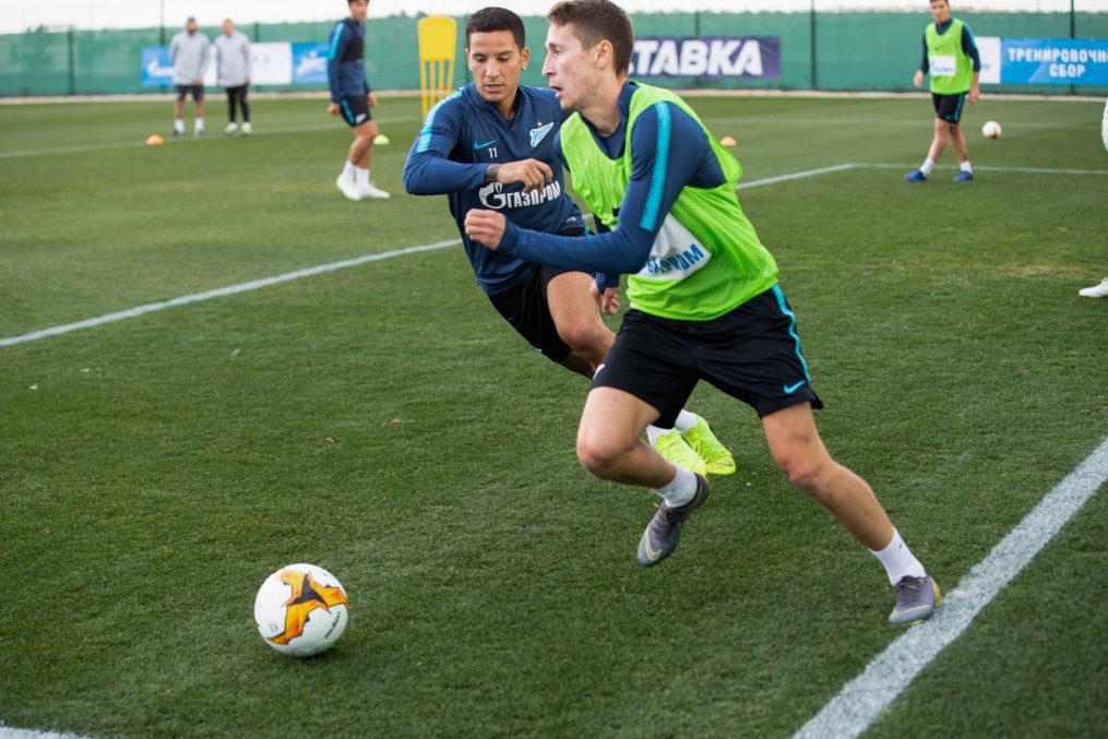 «Газпром»-тренировочные сборы в Испании: 1 февраля, утренняя тренировка