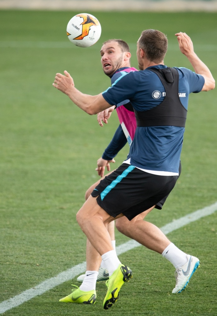 «Газпром»-тренировочные сборы в Испании: 1 февраля, утренняя тренировка