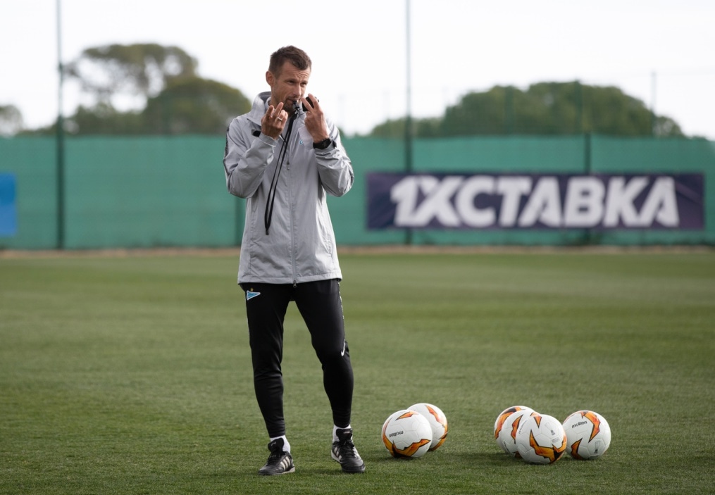 «Газпром»-тренировочные сборы в Испании: 1 февраля, утренняя тренировка