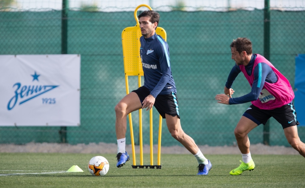 «Газпром»-тренировочные сборы в Испании: 1 февраля, утренняя тренировка