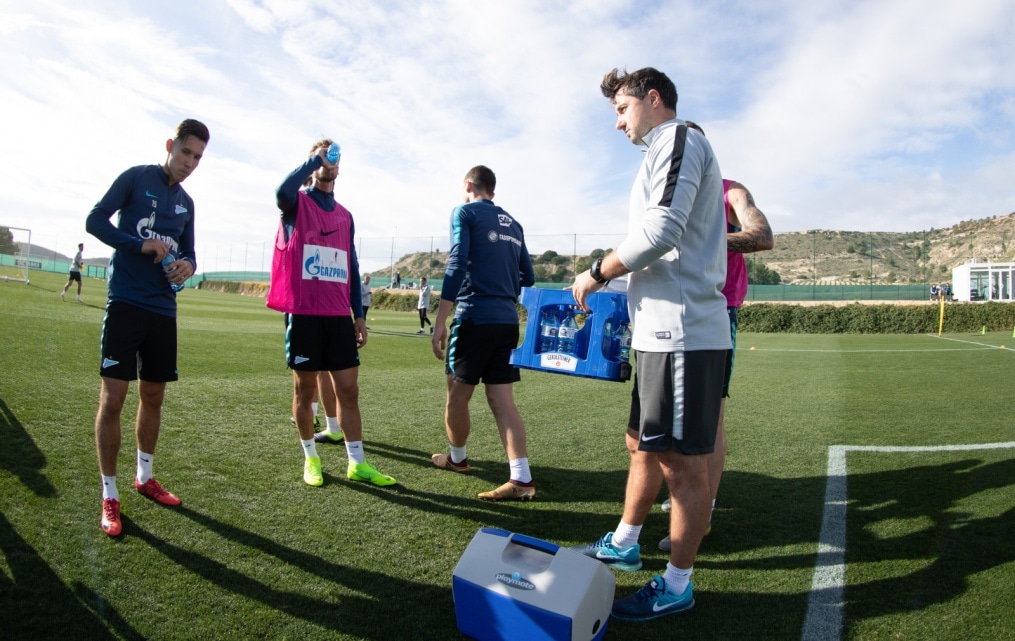 «Газпром»-тренировочные сборы в Испании: 1 февраля, утренняя тренировка