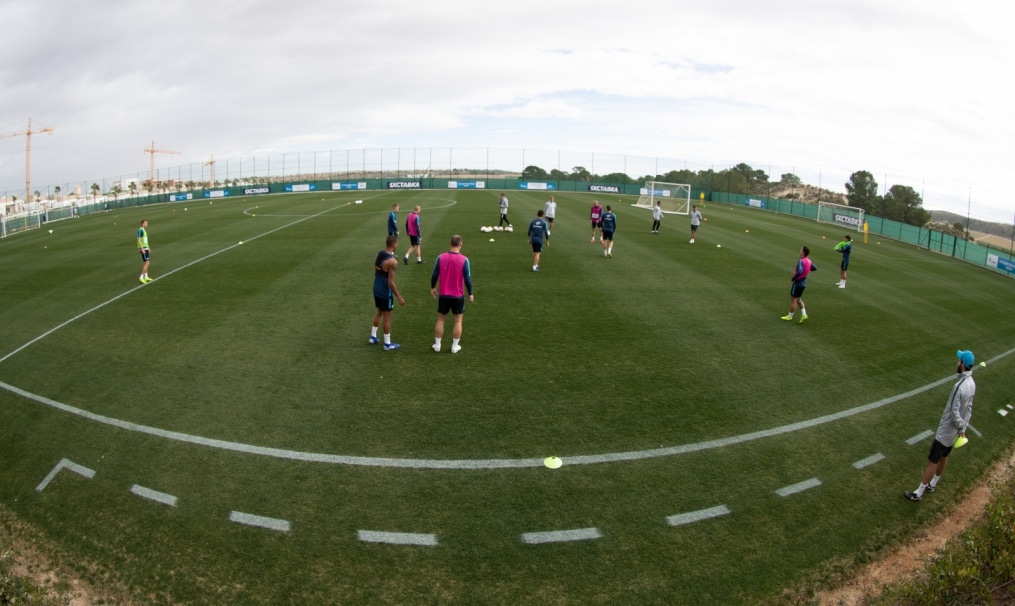 «Газпром»-тренировочные сборы в Испании: 1 февраля, утренняя тренировка