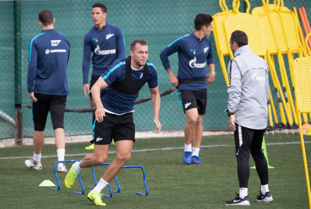 «Газпром»-тренировочные сборы в Испании: 1 февраля, утренняя тренировка