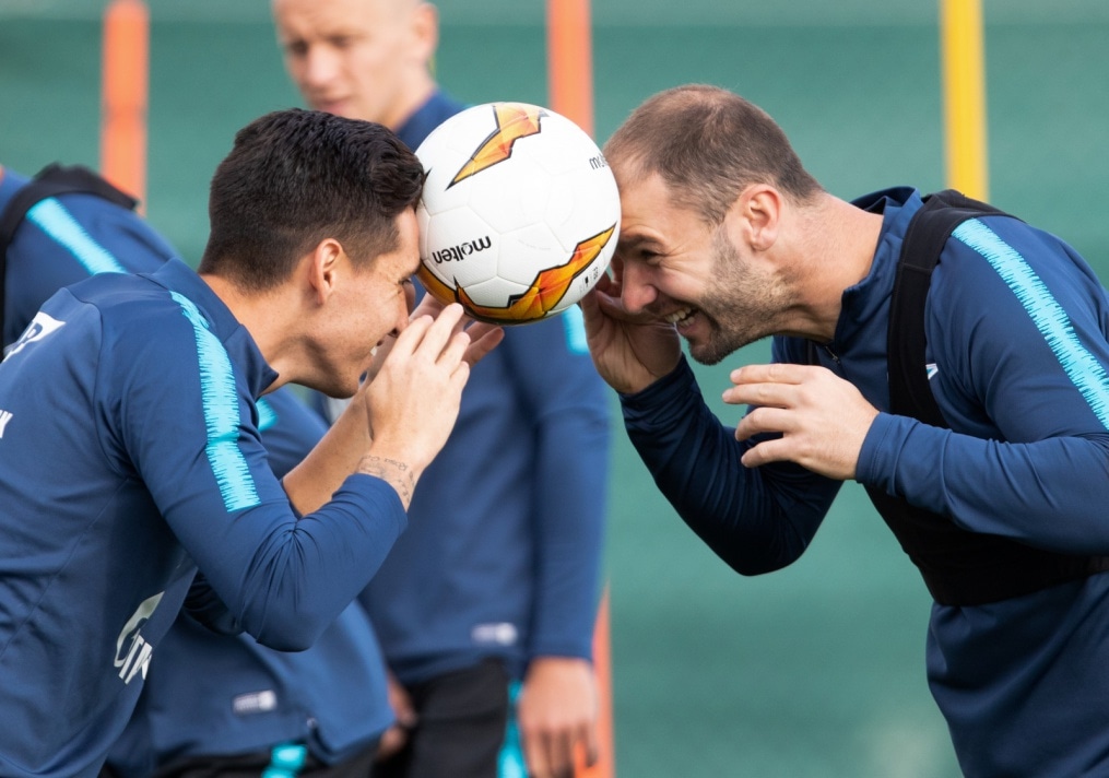 «Газпром»-тренировочные сборы в Испании: 1 февраля, утренняя тренировка