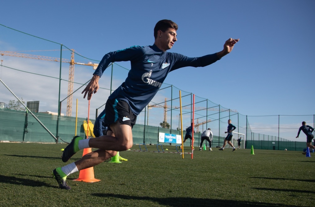 «Газпром»-тренировочные сборы в Испании: 1 февраля, утренняя тренировка