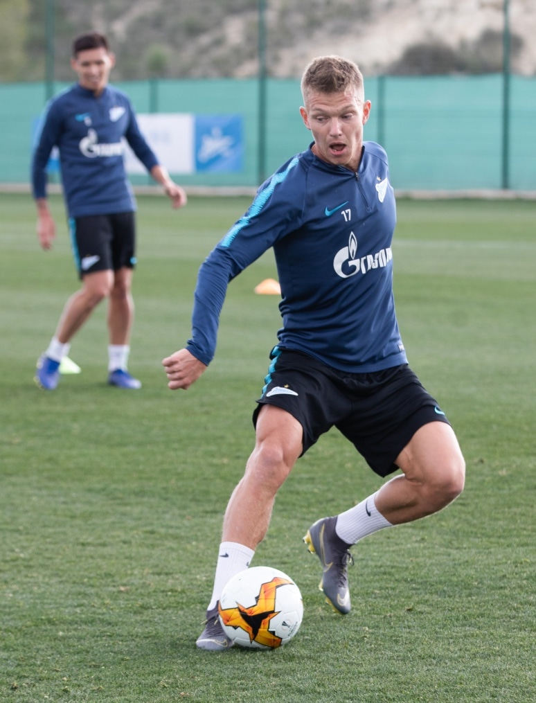 «Газпром»-тренировочные сборы в Испании: 1 февраля, утренняя тренировка