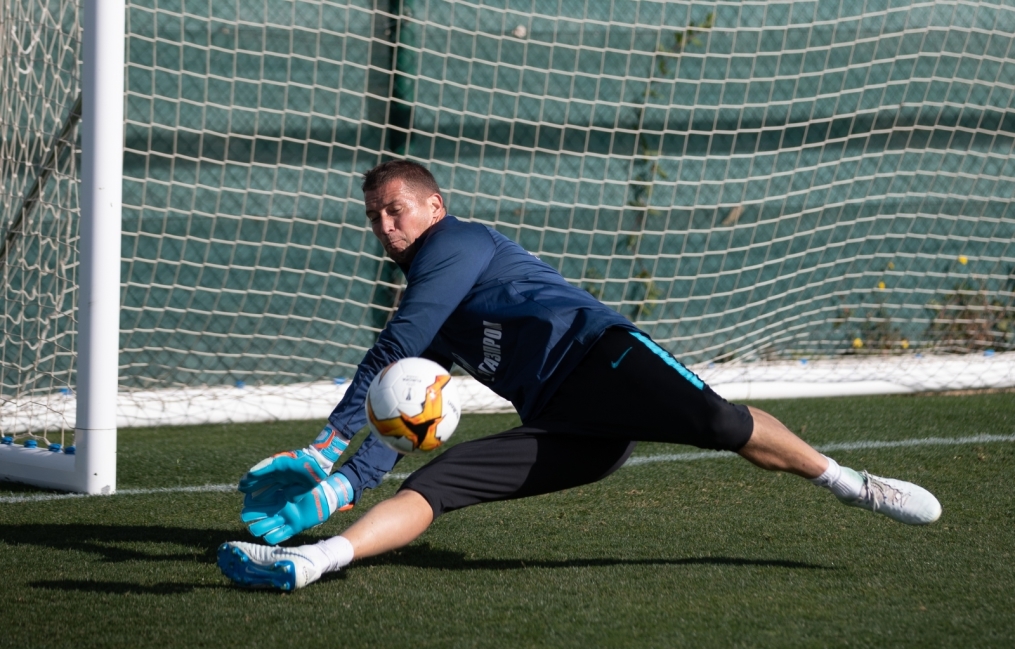 «Газпром»-тренировочные сборы в Испании: 1 февраля, утренняя тренировка