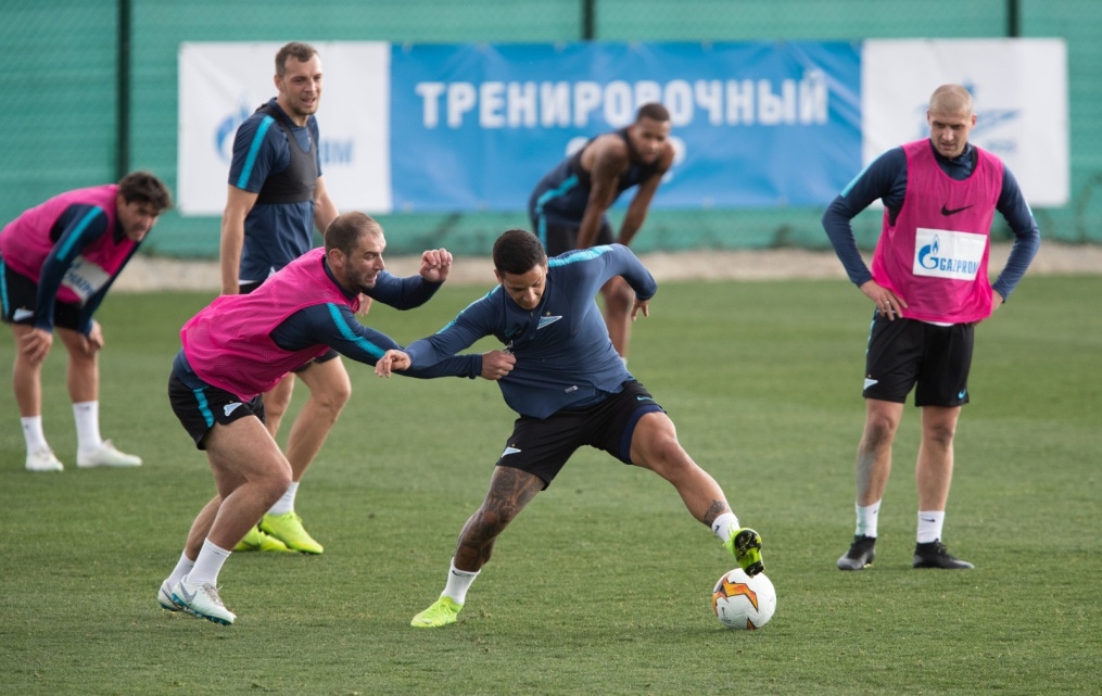 «Газпром»-тренировочные сборы в Испании: 1 февраля, утренняя тренировка