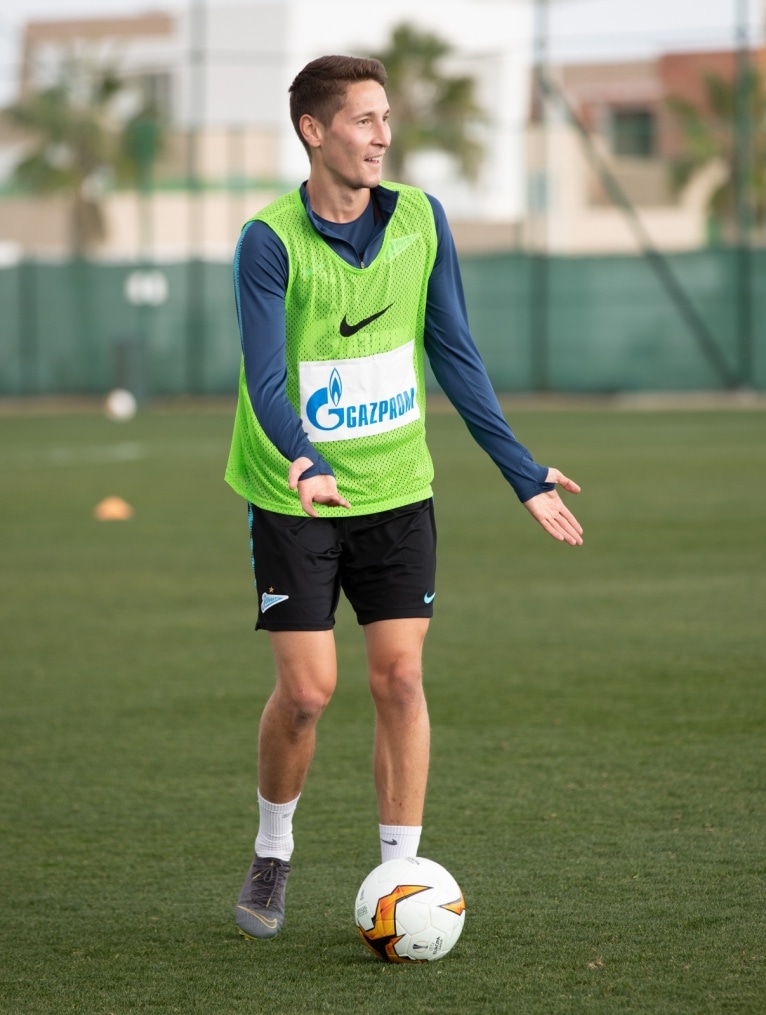 «Газпром»-тренировочные сборы в Испании: 1 февраля, утренняя тренировка