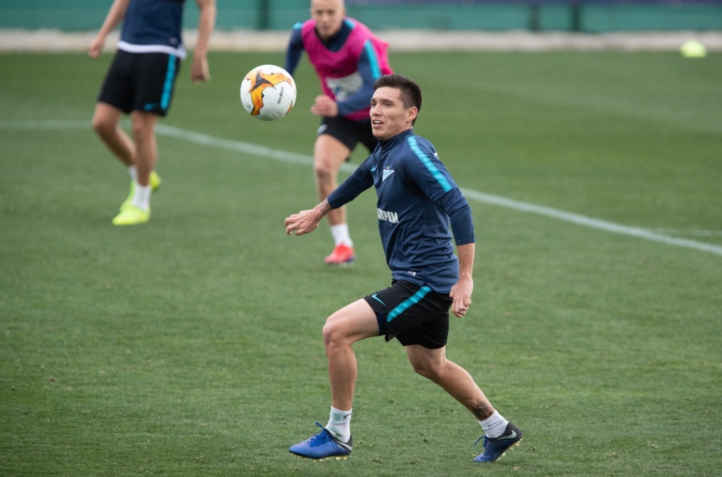 «Газпром»-тренировочные сборы в Испании: 1 февраля, утренняя тренировка