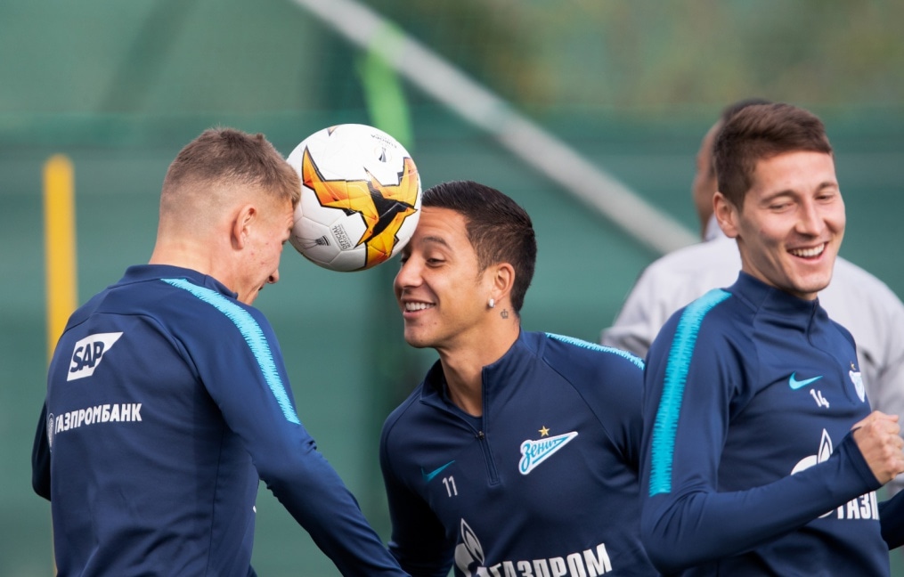 «Газпром»-тренировочные сборы в Испании: 1 февраля, утренняя тренировка