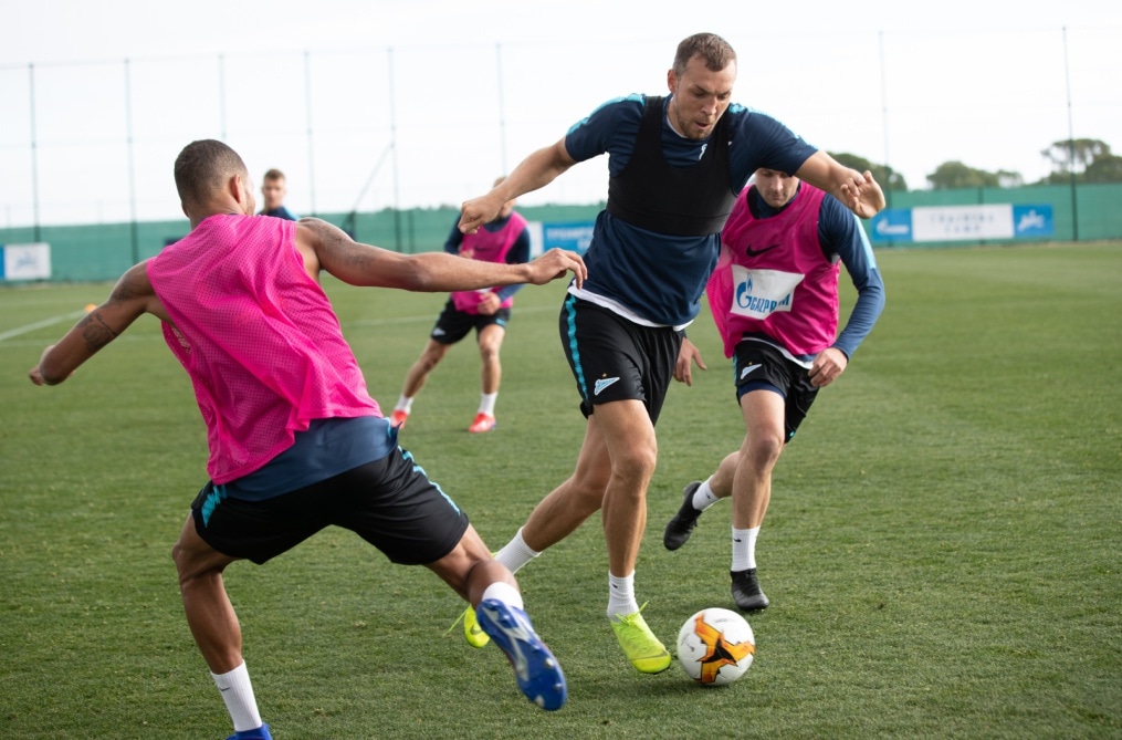 «Газпром»-тренировочные сборы в Испании: 1 февраля, утренняя тренировка