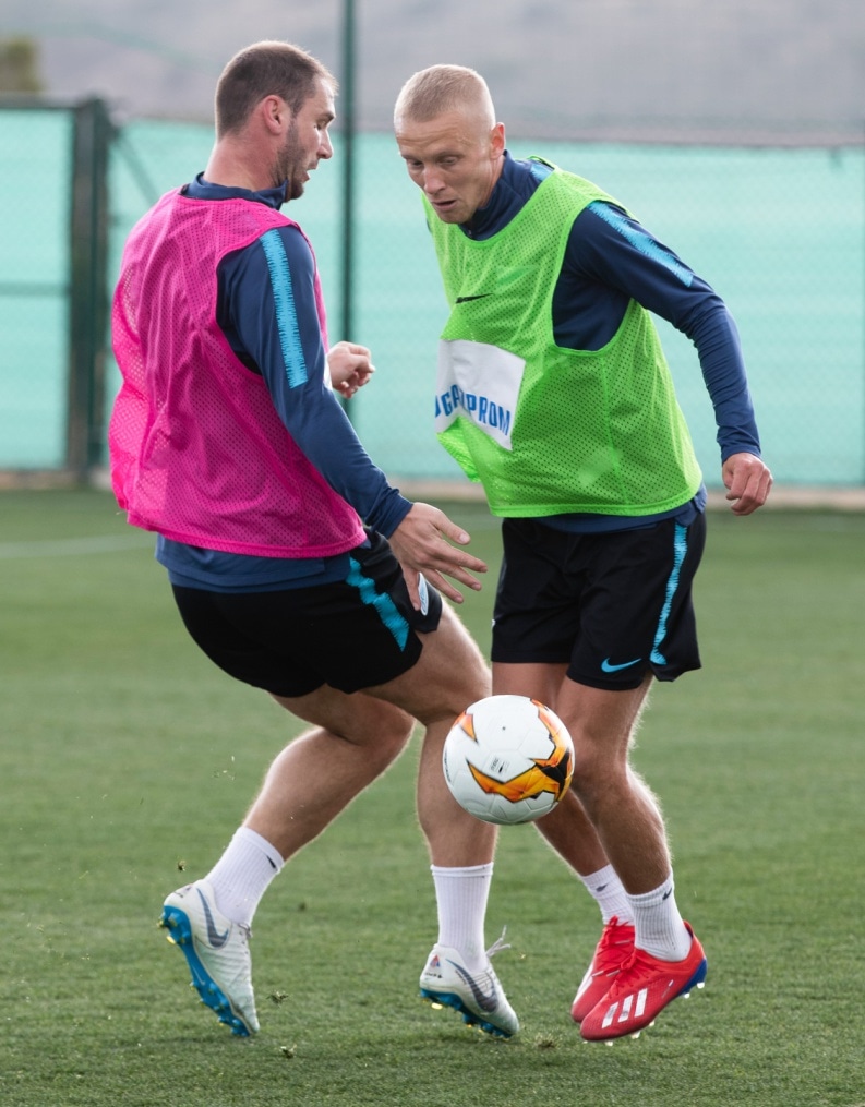 «Газпром»-тренировочные сборы в Испании: 1 февраля, утренняя тренировка