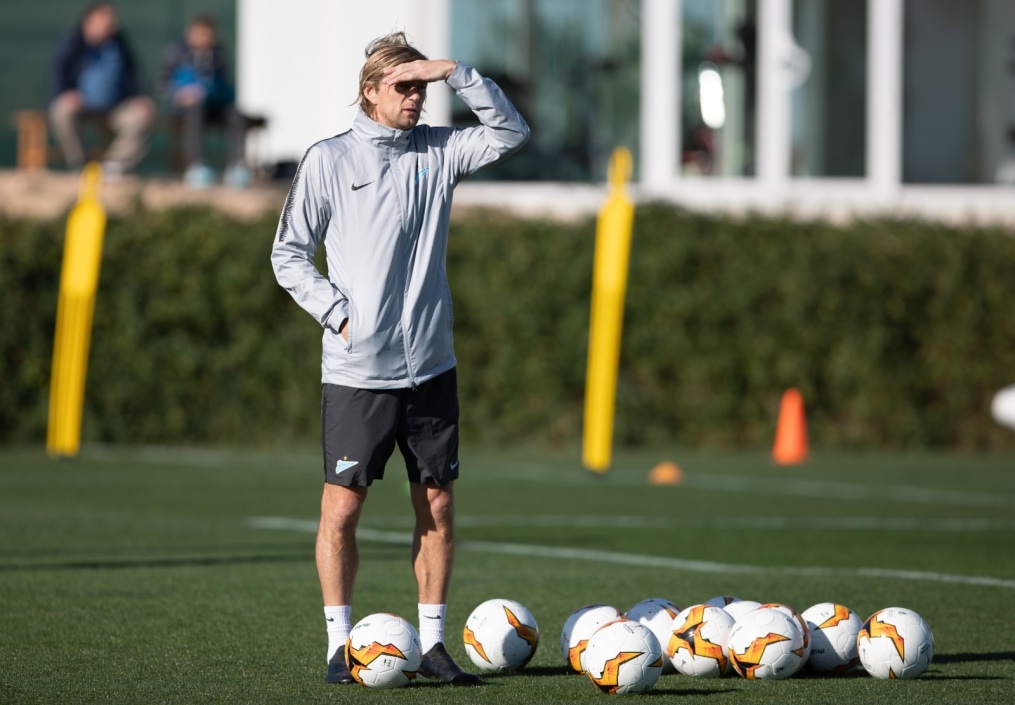 «Газпром»-тренировочные сборы в Испании: 1 февраля, утренняя тренировка