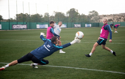 «Газпром»-тренировочные сборы в Испании: 1 февраля, утренняя тренировка