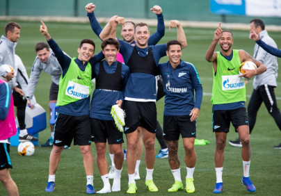 «Газпром»-тренировочные сборы в Испании: 1 февраля, утренняя тренировка