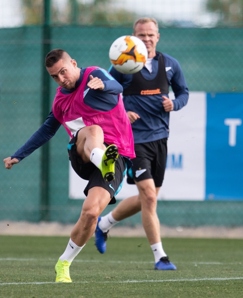 «Газпром»-тренировочные сборы в Испании: 1 февраля, утренняя тренировка