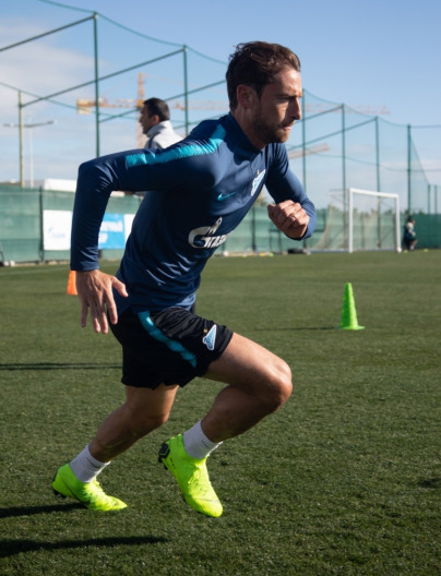 «Газпром»-тренировочные сборы в Испании: 1 февраля, утренняя тренировка