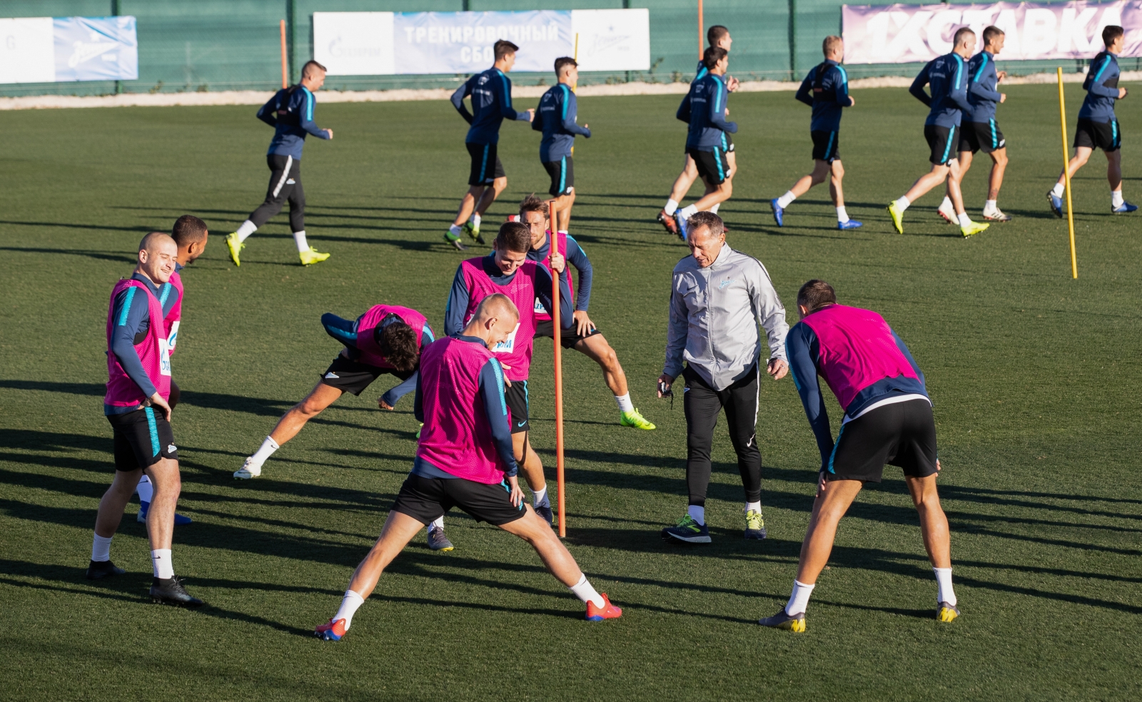 «Газпром»-тренировочные сборы: 1 февраля, вечерняя тренировка