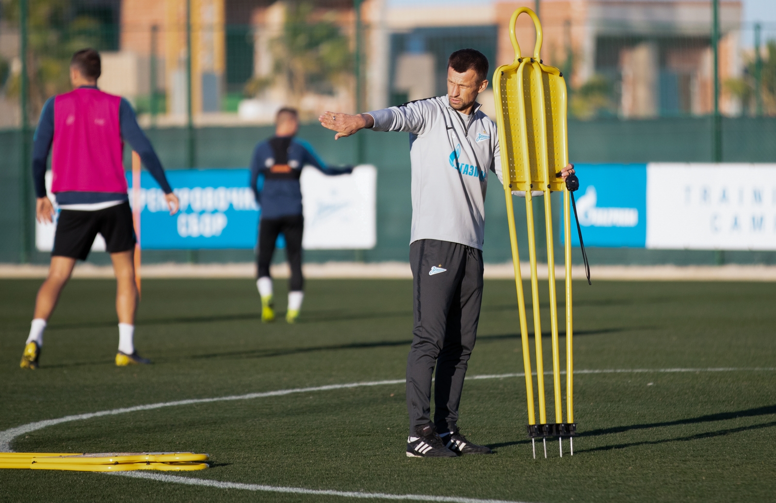 «Газпром»-тренировочные сборы: 1 февраля, вечерняя тренировка