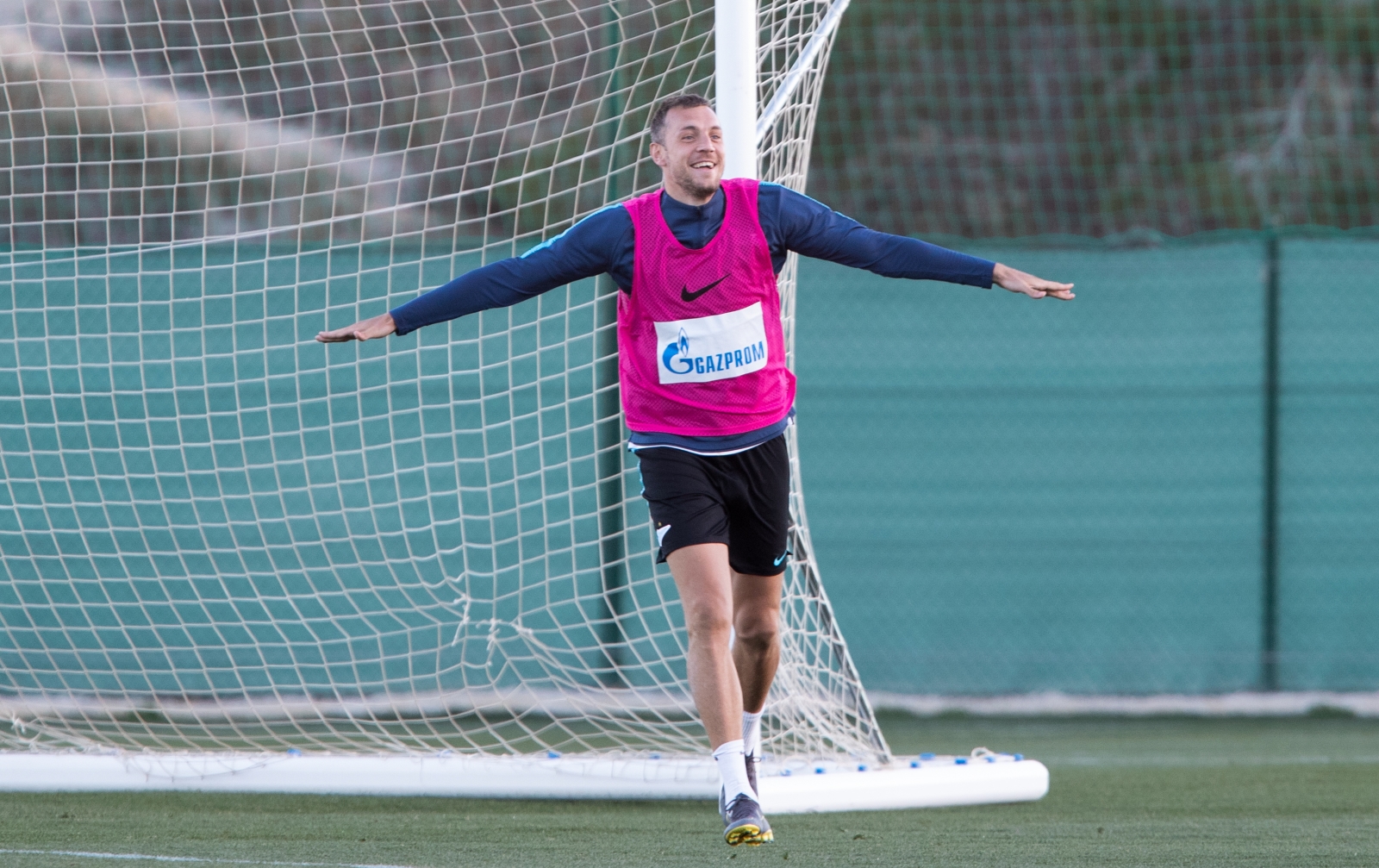 «Газпром»-тренировочные сборы: 1 февраля, вечерняя тренировка