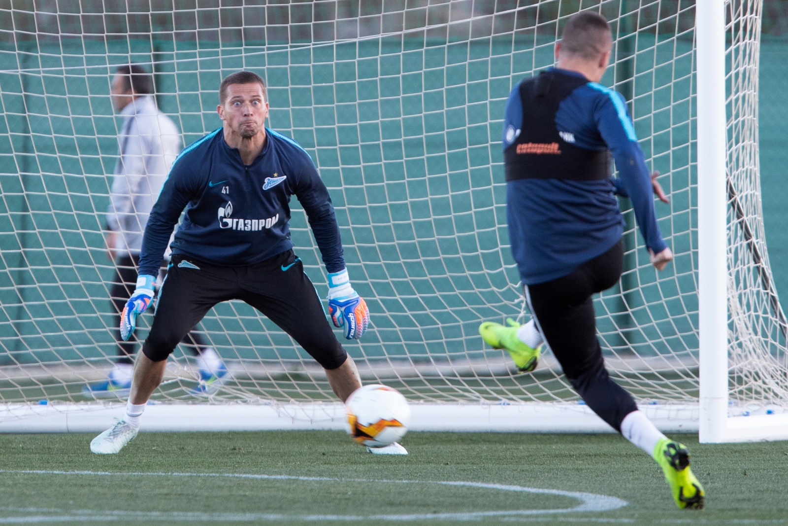 «Газпром»-тренировочные сборы: 1 февраля, вечерняя тренировка