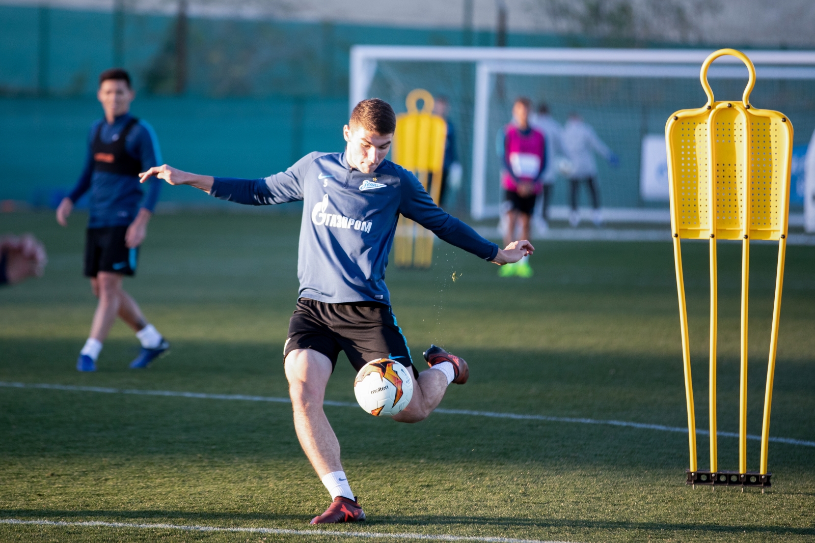 «Газпром»-тренировочные сборы: 1 февраля, вечерняя тренировка