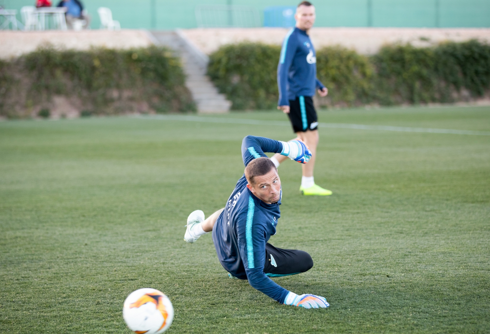 «Газпром»-тренировочные сборы: 1 февраля, вечерняя тренировка