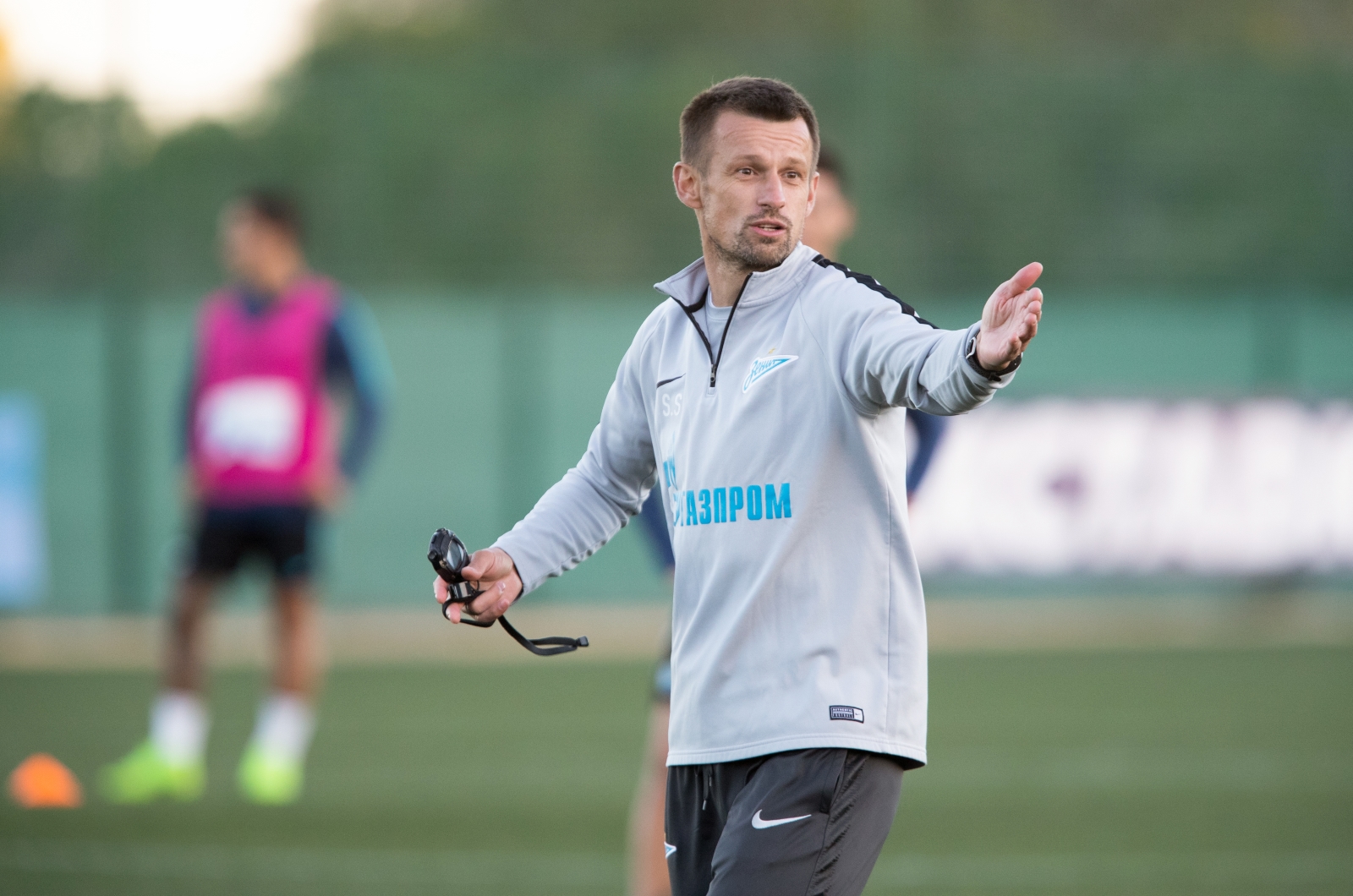 «Газпром»-тренировочные сборы: 1 февраля, вечерняя тренировка