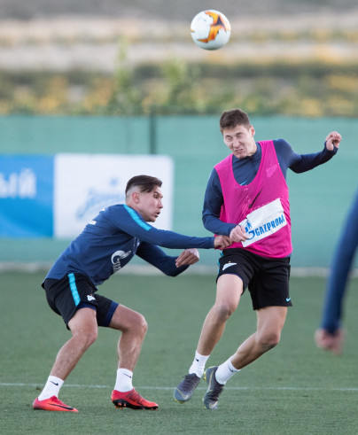 «Газпром»-тренировочные сборы: 1 февраля, вечерняя тренировка