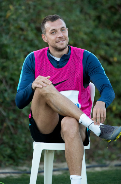 «Газпром»-тренировочные сборы: 1 февраля, вечерняя тренировка