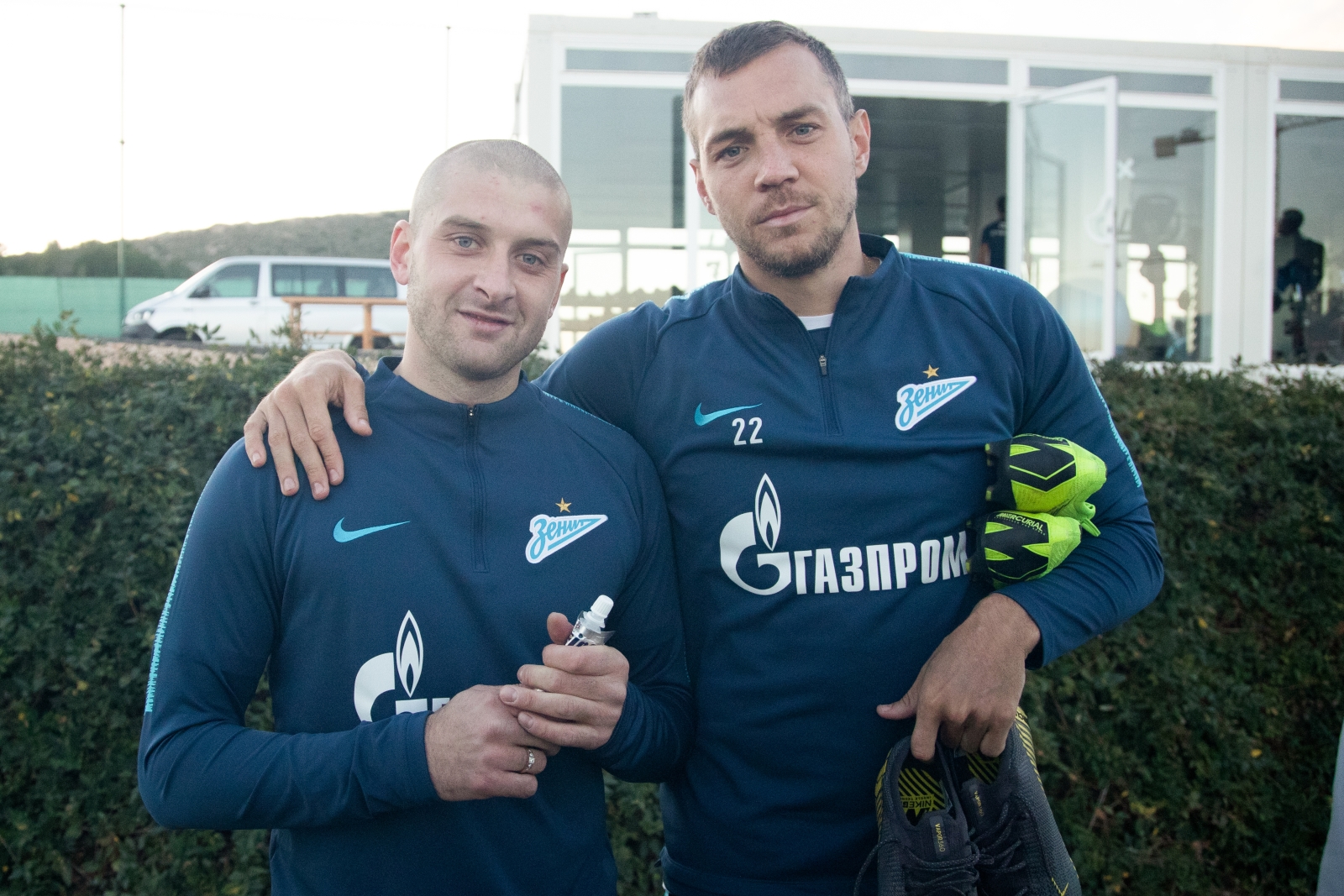 «Газпром»-тренировочные сборы: 1 февраля, вечерняя тренировка