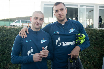«Газпром»-тренировочные сборы: 1 февраля, вечерняя тренировка