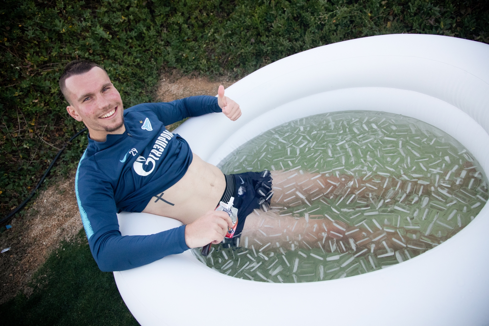 «Газпром»-тренировочные сборы: 1 февраля, вечерняя тренировка