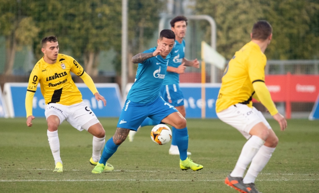 Товарищеский матч «Зенит» — «Дюделанж»