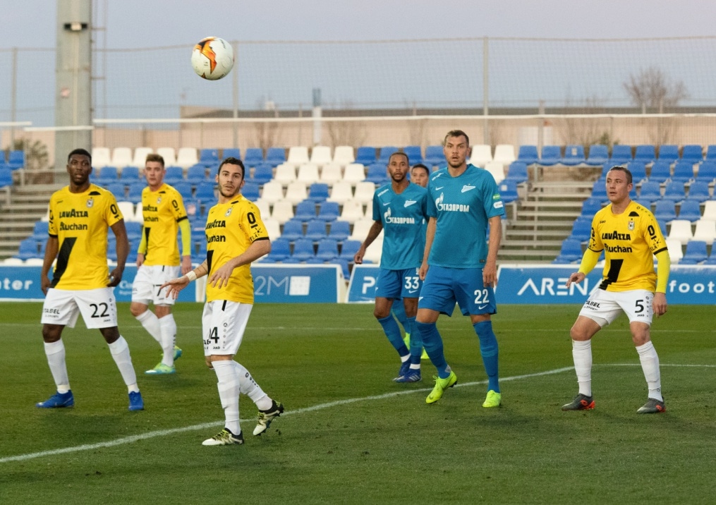 Товарищеский матч «Зенит» — «Дюделанж»