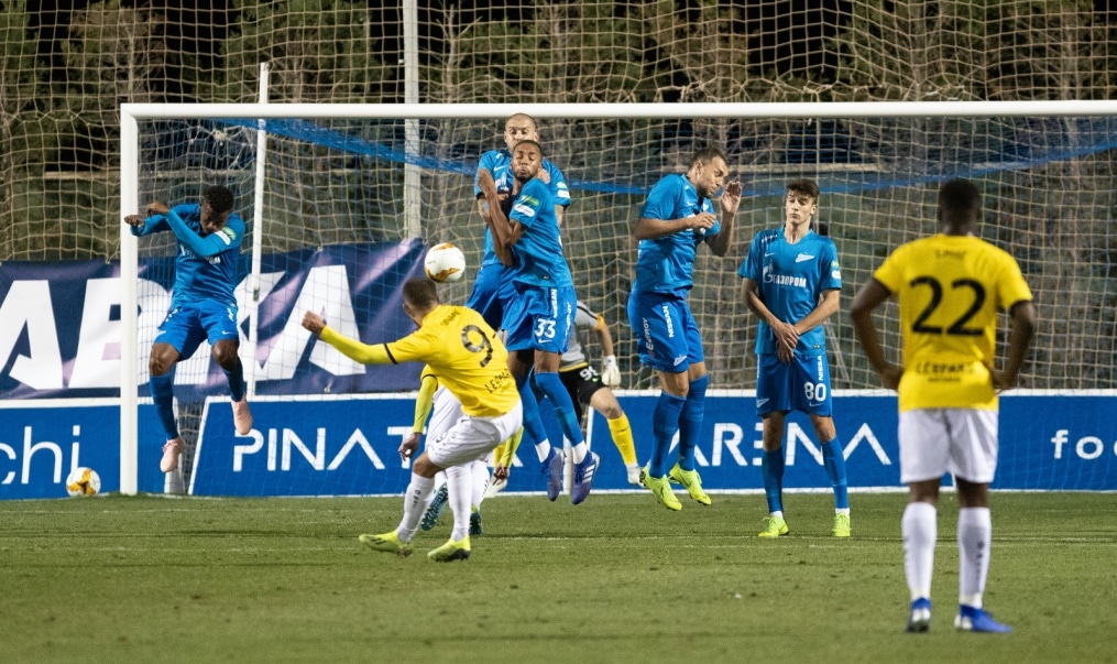 Товарищеский матч «Зенит» — «Дюделанж»
