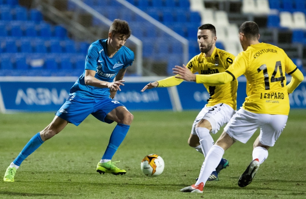 Товарищеский матч «Зенит» — «Дюделанж»