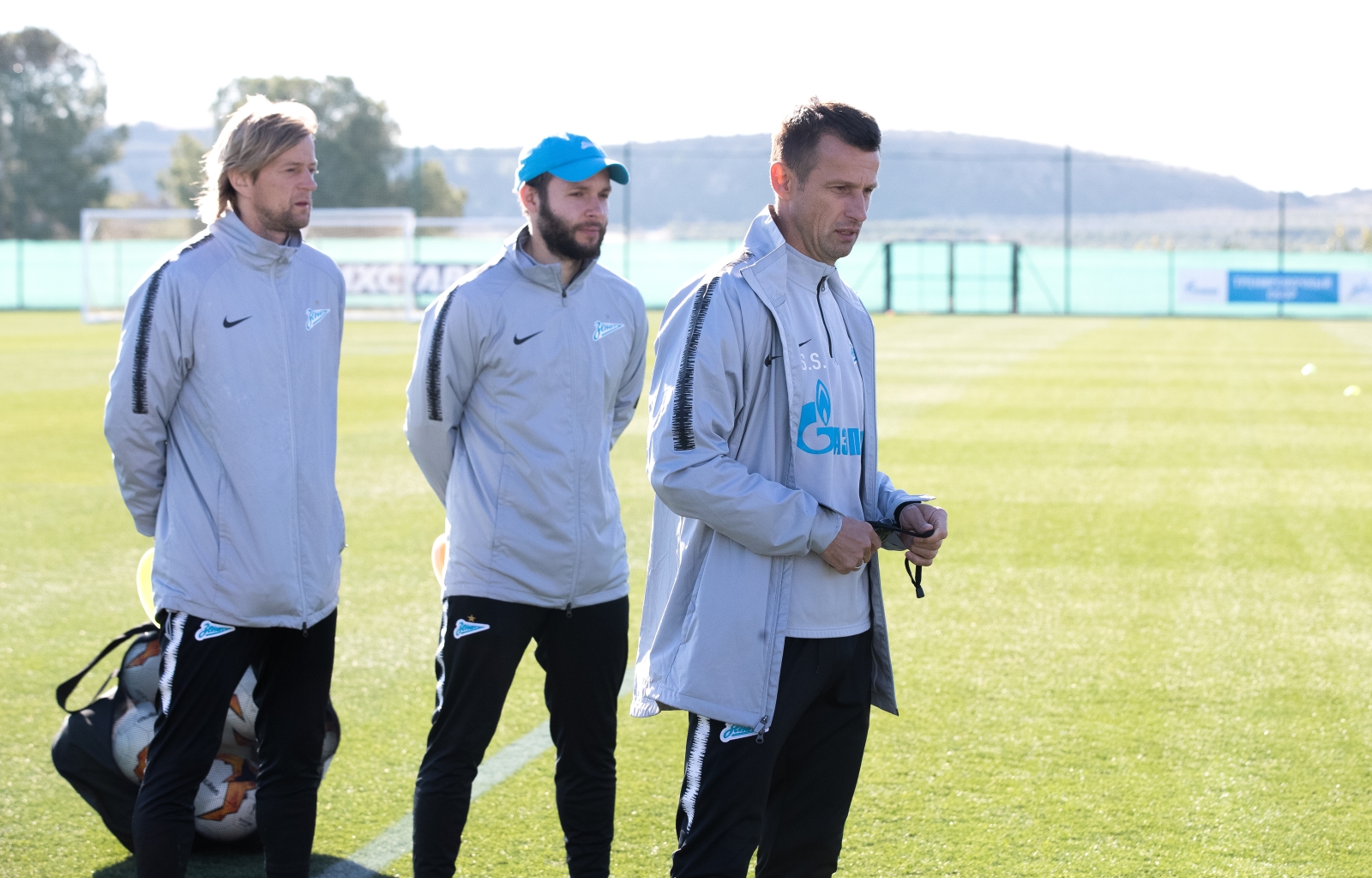 «Газпром»-тренировочные сборы в Испании: 5 февраля, утренняя тренировка